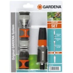 Gardena Grundausstattung. Inhalt 1 X 18202/5305. 18215. 18213. 18300. Verpackt 18291-