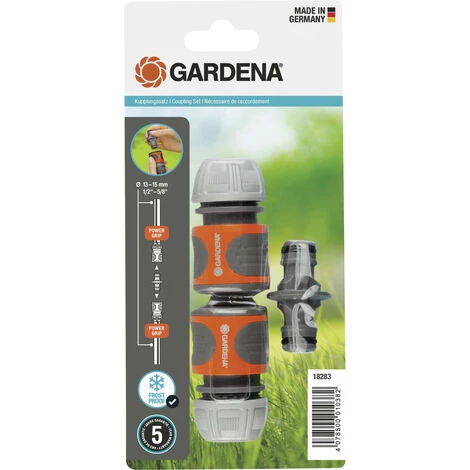 Gardena Kupplung Satz Für 13 Mm (1/2)- Und 15 Mm (5/8)-Schläuche Schlauchzubehör 4 Gardena Kupplung Satz Für 13 Mm (1/2)- Und 15 Mm (5/8)-Schläuche Schlauchzubehör – Bild 2
