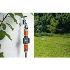 Gardena Digital Electronic Water Smart Flow Meter Für Die Gartenschlauchbewässerung -Garten Care Geschaft 26474204 2