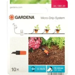 Gardena MDS.-Endtropfer Regulierbar A 10 Stk.
