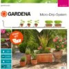 Gardena 13001-20 Micro-Drip-System Start-Set Pflanztöpfe M -Garten Care Geschaft 95618860 1