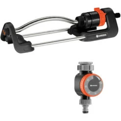 GARDENA Aqua S + Bewässerungsuhr 18701-34 Bewässerungsbrause