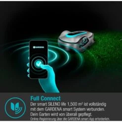 Gardena Mähroboter Smart SILENO Life 1.500 M² Set -Garten Care Geschaft 97900310 4